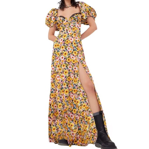 For Love And Lemons Sylvia Maxi Dress - Picture 3 of 5